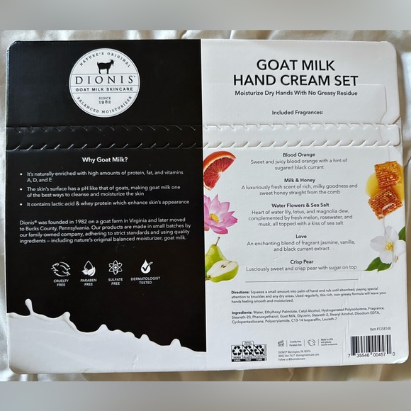 Dionis Goat Milk Hand Cream Set - Picture 2 of 2